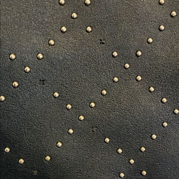 Bebe Chic Black Studded Shoulder Bag 👵MT - Picture 3 of 6